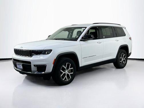 Bright White Clearcoat 2023 Jeep Grand Cherokee L Limited