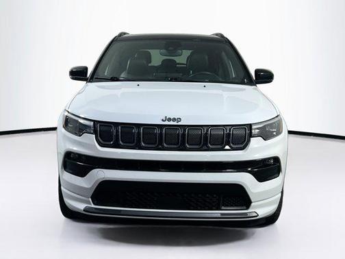 Bright White Clearcoat 2022 Jeep Compass High Altitude