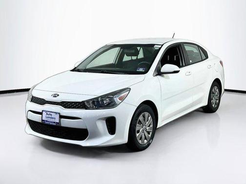 Clear White 2019 Kia Rio S
