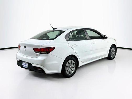 Clear White 2019 Kia Rio S