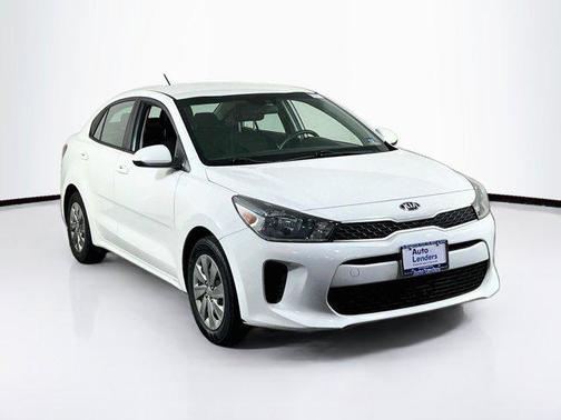 Clear White 2019 Kia Rio S