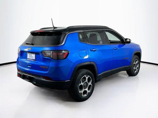 Laser Blue Pearlcoat 2022 Jeep Compass Trailhawk