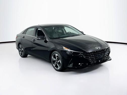 Intense Blue 2023 Hyundai ELANTRA Limited