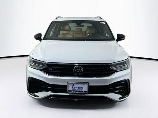 Opal White Pearl 2023 Volkswagen Tiguan 2.0T SE R-Line Black 4MOTION
