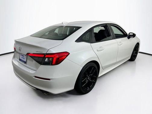 Platinum White Pearl 2023 Honda Civic Sport