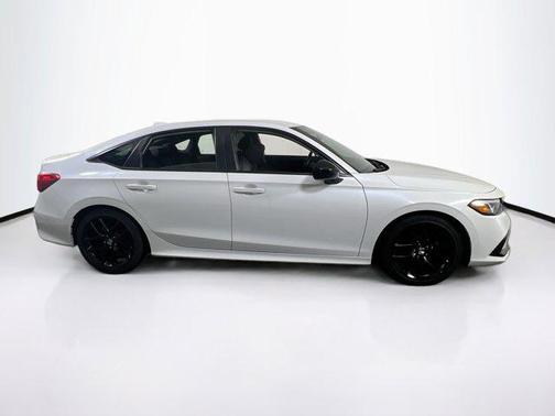 Platinum White Pearl 2023 Honda Civic Sport