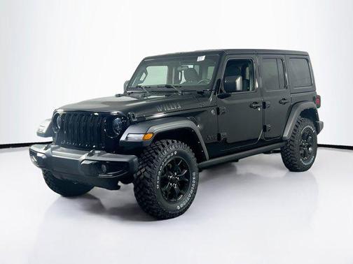 Black Clearcoat 2023 Jeep Wrangler Willys