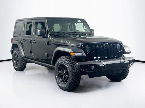 Black Clearcoat 2023 Jeep Wrangler Willys