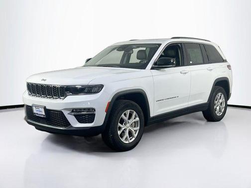 Bright White Clearcoat 2023 Jeep Grand Cherokee Limited