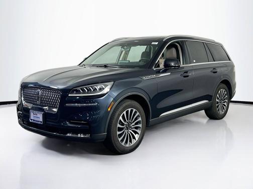 Flight Blue Metallic Clearcoat 2022 Lincoln Aviator Reserve AWD
