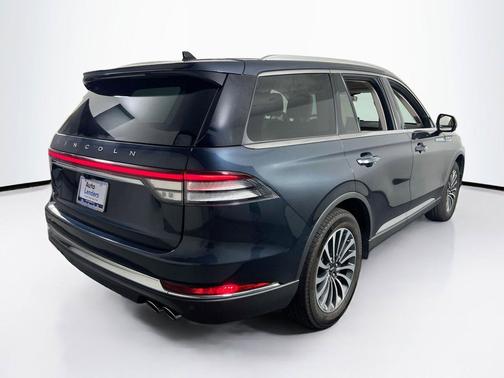 Flight Blue Metallic Clearcoat 2022 Lincoln Aviator Reserve AWD