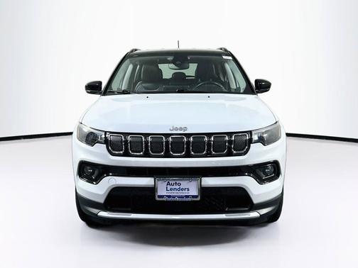 Bright White Clearcoat 2022 Jeep Compass Limited