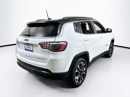 Bright White Clearcoat 2022 Jeep Compass Limited