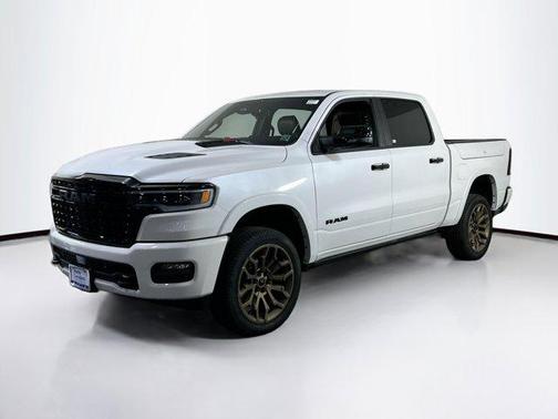 Ivory White Tri-Coat Pearlcoat 2026 RAM 1500 Limited
