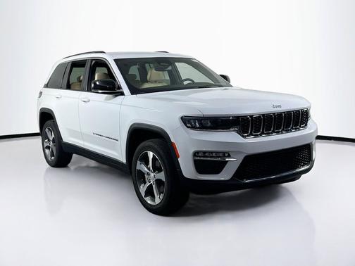 Bright White Clearcoat 2023 Jeep Grand Cherokee Limited