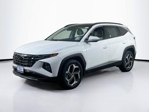 Serenity White Pearl 2023 Hyundai TUCSON Limited