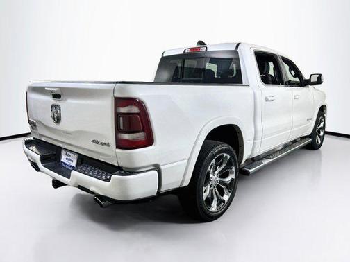 Ivory White Tri-Coat Pearlcoat 2023 RAM 1500 Longhorn