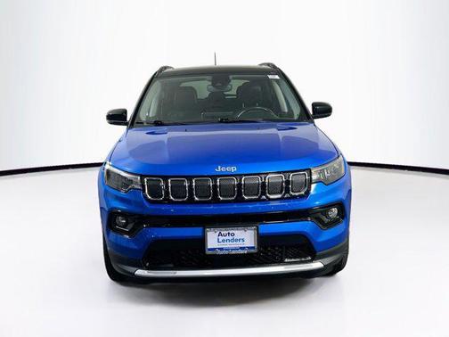 Laser Blue Pearlcoat 2022 Jeep Compass Limited