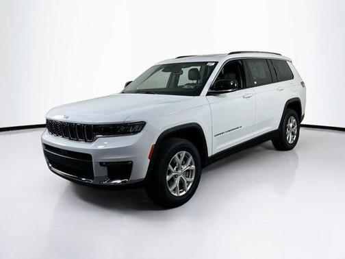 Bright White Clearcoat 2023 Jeep Grand Cherokee L Limited