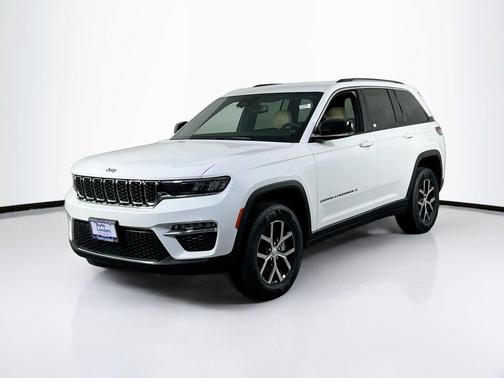 Bright White Clearcoat 2023 Jeep Grand Cherokee Limited
