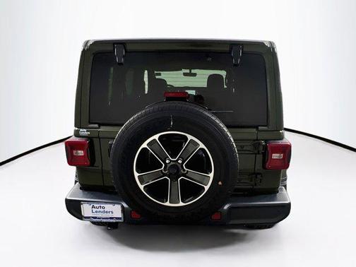 Sarge Green Clearcoat 2023 Jeep Wrangler 4-Door Sahara 4x4