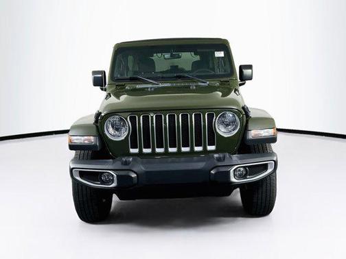 Sarge Green Clearcoat 2023 Jeep Wrangler 4-Door Sahara 4x4