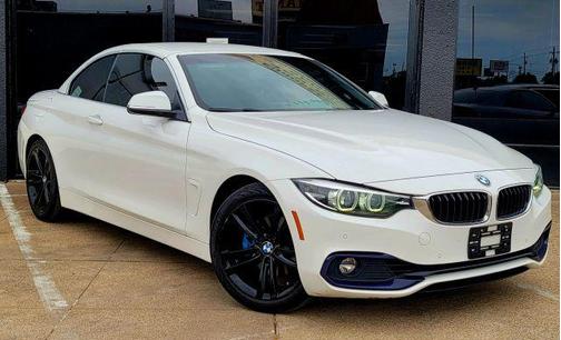 White 2018 BMW 430 i