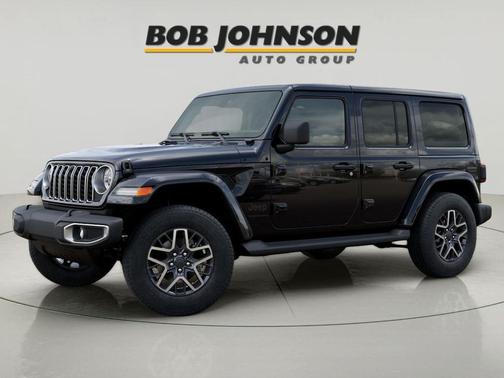 Black Clearcoat 2026 Jeep Wrangler 4-Door Sahara 4x4