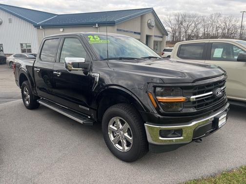 Agate Black Metallic 2025 Ford F-150 XLT