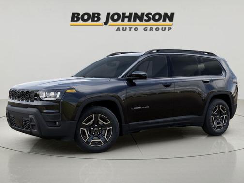 Diamond Black Crystal Pearlcoat 2026 Jeep Cherokee Laredo 4x4