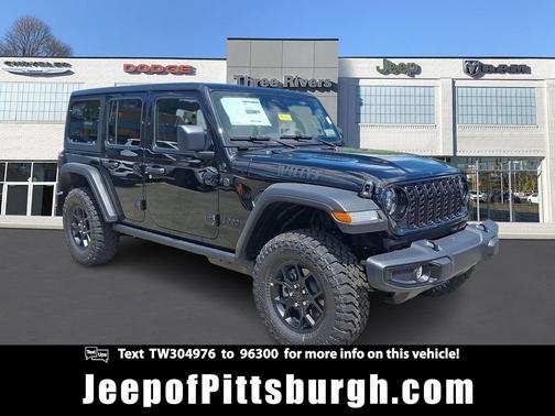Black Clearcoat 2026 Jeep Wrangler Willys