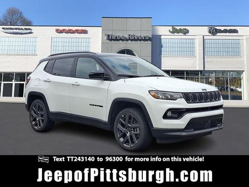 Bright White Clearcoat 2026 Jeep Compass Limited