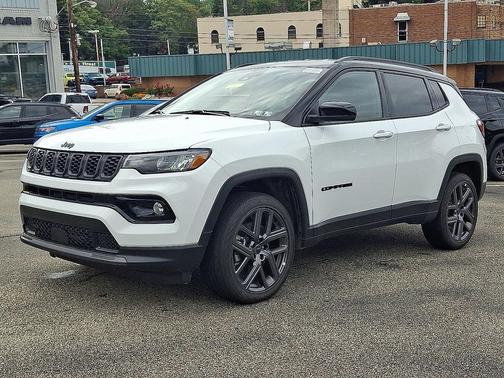 Bright White Clearcoat 2026 Jeep Compass Limited