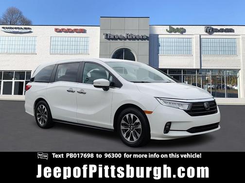 Platinum White Pearl 2023 Honda Odyssey EX-L
