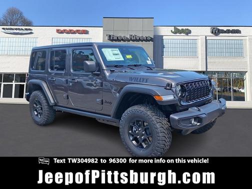Granite Crystal Metallic Clearcoat 2026 Jeep Wrangler Willys