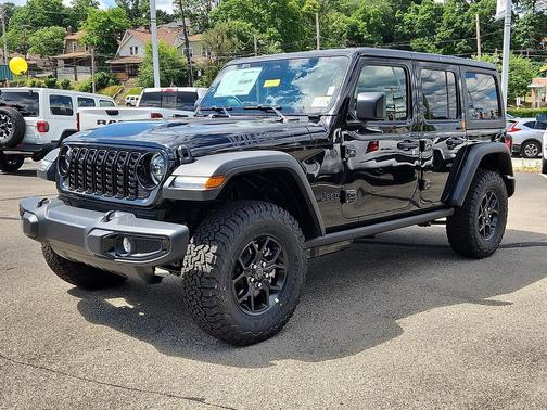 Black Clearcoat 2026 Jeep Wrangler Willys