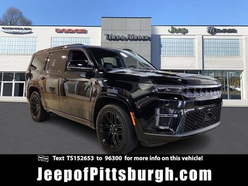 High Gloss Black 2026 Jeep Grand Wagoneer Limited Reserve 4x4