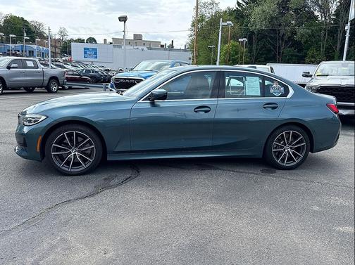 Blue Ridge Mountain Metallic 2021 BMW 330 xDrive