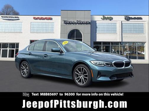 Blue Ridge Mountain Metallic 2021 BMW 330 xDrive