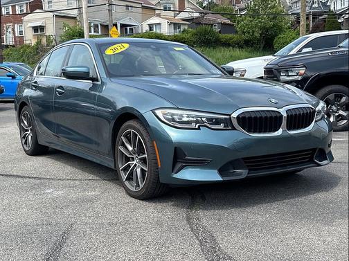 Blue Ridge Mountain Metallic 2021 BMW 330 xDrive