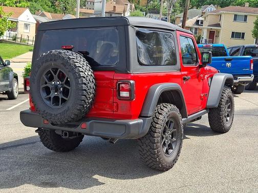 Firecracker Red Clearcoat 2026 Jeep Wrangler Willys