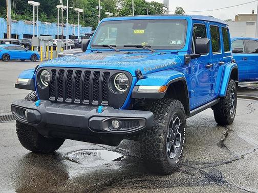Hydro Blue Pearlcoat 2022 Jeep Wrangler Unlimited 4xe Rubicon