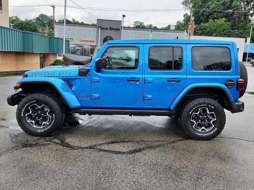 Hydro Blue Pearlcoat 2022 Jeep Wrangler Unlimited 4xe Rubicon