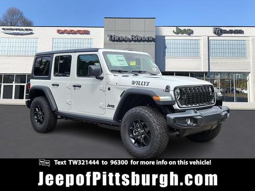 Bright White Clearcoat 2026 Jeep Wrangler Willys