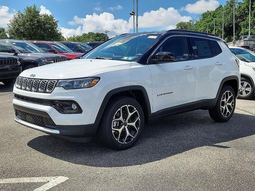 Bright White Clearcoat 2026 Jeep Compass Limited