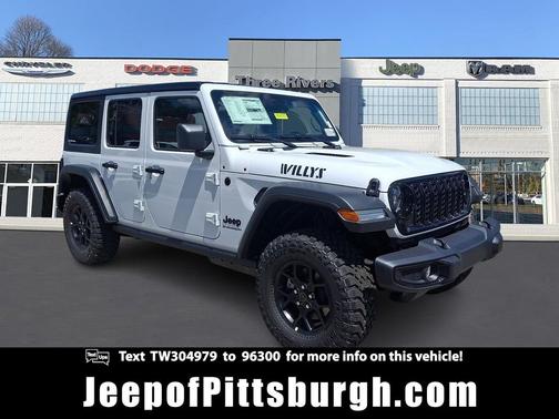 Bright White Clearcoat 2026 Jeep Wrangler Willys