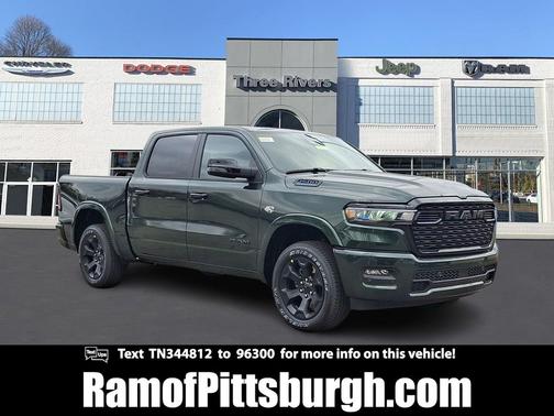 Serrano Green Metallic 2026 RAM 1500 Big Horn/Lone Star