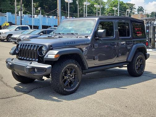 Granite Crystal Metallic Clearcoat 2022 Jeep Wrangler Willys
