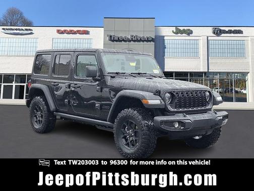 Black Clearcoat 2026 Jeep Wrangler Willys
