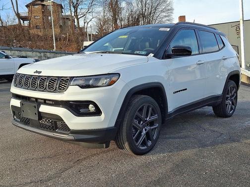 Bright White Clearcoat 2026 Jeep Compass Limited